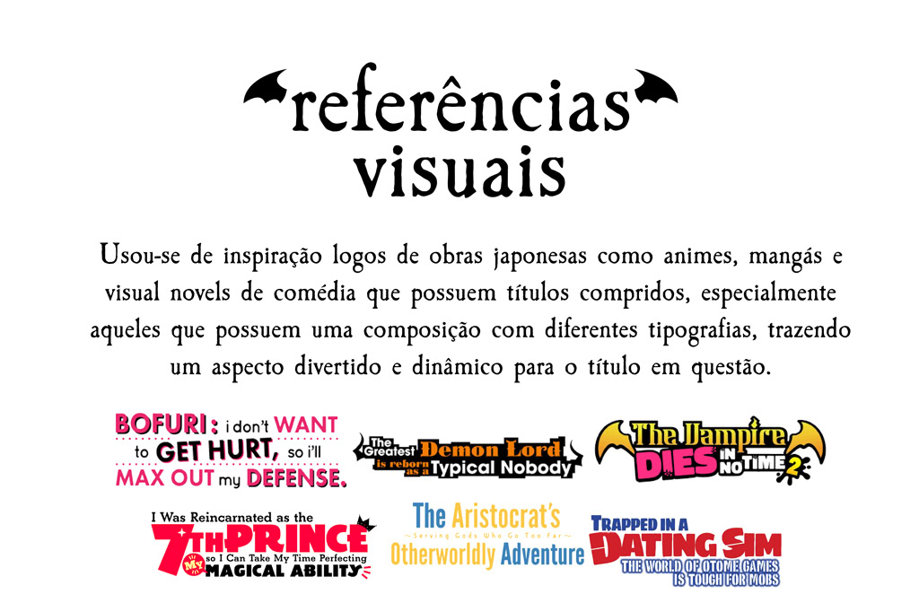 Prancha sobre o projeto de redesign do logo de Drácula Quer um Namorado.