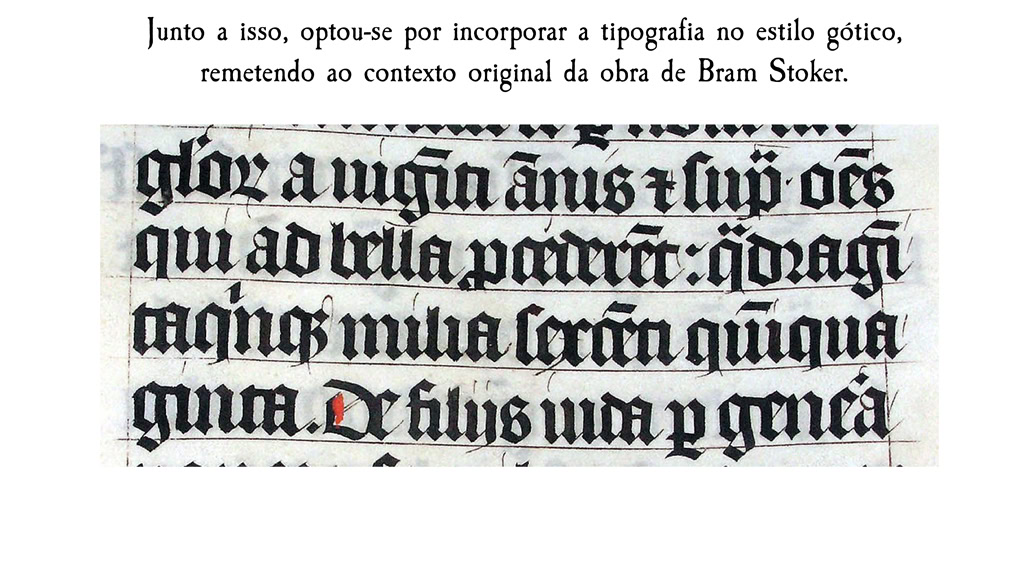 Prancha sobre o projeto de redesign do logo de Drácula Quer um Namorado.